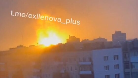 Massive attack on russia by ukrainian kamikaze uavs on september 1 2024 in a war that gives no respite Photo 0001 Video Thumb