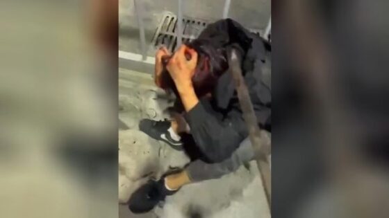 Chinese man stabs man in china with sword for no apparent reason in gruesome murder attempt Photo 0001 Video Thumb