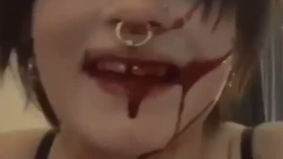 Crazy girls covered in their own blood Photo 0001 Video Thumb