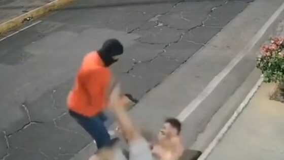 Man tried his best to run away but the bullets were flying to fast Photo 0001 Video Thumb