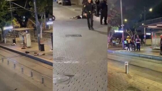 Mass shooting in tel aviv a terrorist attack at a time when iran attacks israel with ballistic missiles due to the assassination of hezbollah leader hassan nasrallah Photo 0001 Video Thumb