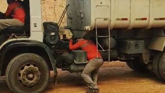 Strong video shows worker who had his head crushed by a dumpster at the landfill in brazil Photo 0001 Video Thumb