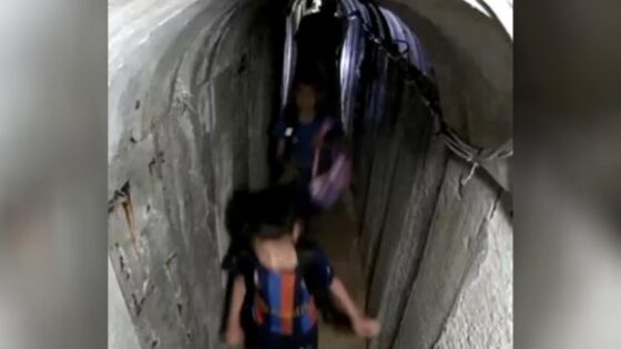 The israeli occupation army says that this person is yahya sinwar at the moment he left the tunnels on october 6 2023 Photo 0001 Video Thumb