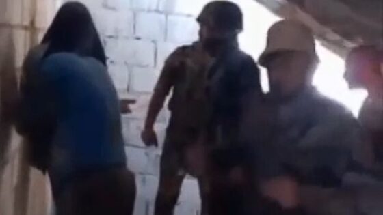 During the syrian civil war terrorists gathered civilians in a corner and stabbed them all to death damascus village Photo 0001 Video Thumb