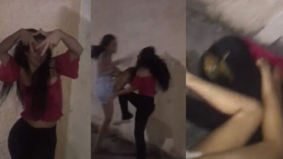 Girls fight and punch each other and one of them shits her pants Photo 0001 Video Thumb