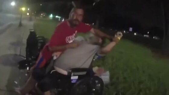 Alleged illegal alien holds disabled vet at knifepoint and police officer on duty has no choice but to eliminate him Photo 0001 Video Thumb