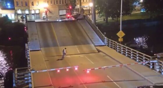 Die crushed by a moving bridge only in this bizarre world we really live in Photo 0001 Video Thumb