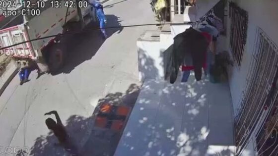 Garbage collector is run over by his own truck on his last day of work Photo 0001 Video Thumb