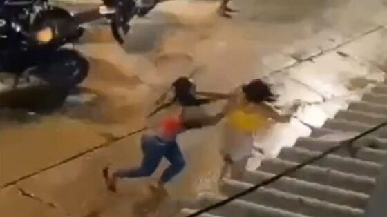 Girls fight ends very badly with them completely injured by drilling Photo 0001 Video Thumb