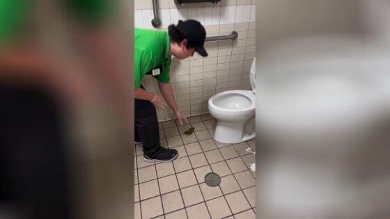 How could someone have made such a mess in the bathroom Photo 0001 Video Thumb
