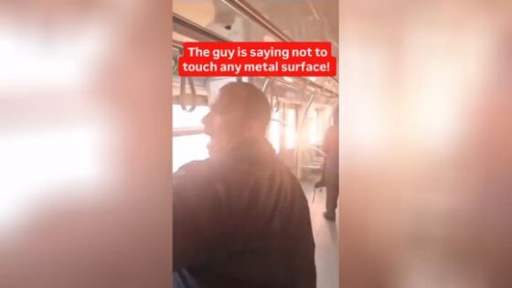 Man saves everyone in the train just saying not touch any metal surface Photo 0001 Video Thumb