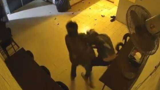 Robbery in progress with robber armed with slingshot in kota belud sabah malaysia Photo 0001 Video Thumb