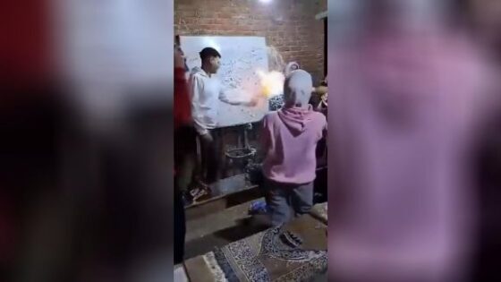 A male student deliberately set fire to his female teacher on her birthday Photo 0001 Video Thumb