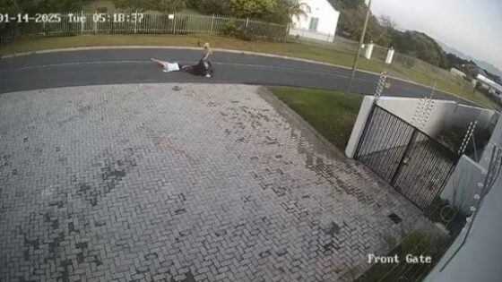 A man attacks an elderly couple with a machete just for fun Photo 0001 Video Thumb