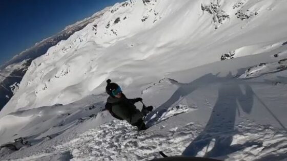 Intense emotions a skier rescues his completely buried brother while skiing into an extreme avalanche Photo 0001 Video Thumb