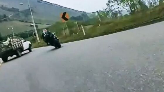 Paying attention to traffic is essential when riding a motorcycle at high speed Photo 0001 Video Thumb