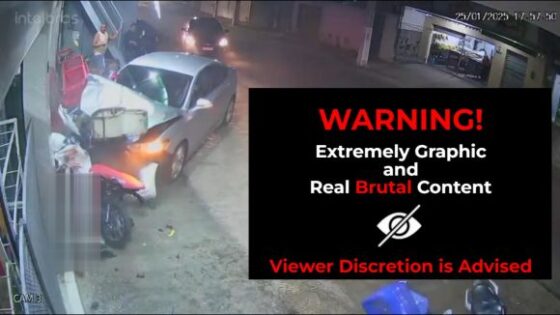 Woman pinned against the wall in brazil by high speeding car full video Photo 0001 Video Thumb