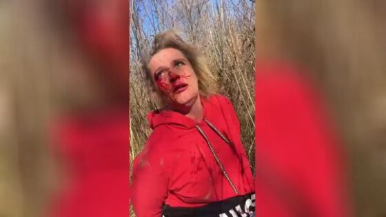Woman punished and brutally beaten for reasons still unknown if anyone knows leave it in the comments Photo 0001 Video Thumb