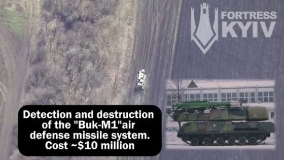 Destruction of the ork buk m1 air defense system by an m142 himars strike in eastern ukraine Photo 0001 Video Thumb