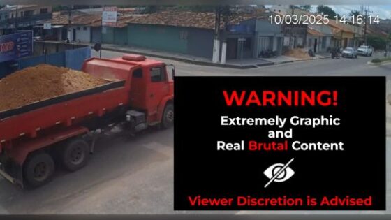 Motorcyclist dies crushed by a dirt truck in brazil Photo 0001 Video Thumb