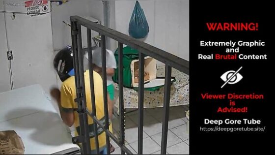 Young man is brutally murdered while preparing to pick up a pizza for delivery in brazil Photo 0001 Video Thumb