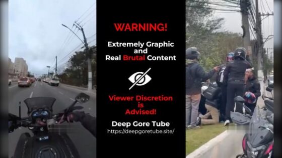 An attempt to rob a motorcyclist goes horribly wrong and criminals are severely punished in brazil Photo 0001 Video Thumb