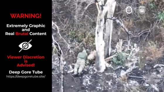 Ukrainian combat drone destroys both legs of Russian soldier in Russia vs Ukraine war Photo 0001 Video Thumb