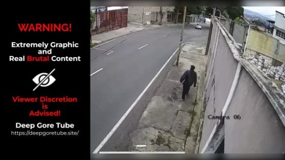 Mans final moments before being hit by a speeding car in Venezuela Photo 0001 Video Thumb