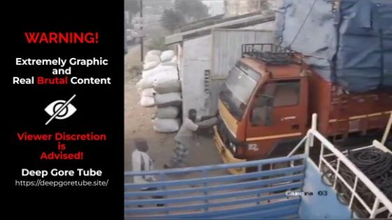 Worker crushed to death trying to stop runaway lorry in Arani India Photo 0001 Video Thumb