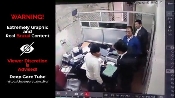 CCTV captures fatal shooting inside district panchayat office in Rampur India Photo 0001 Video Thumb