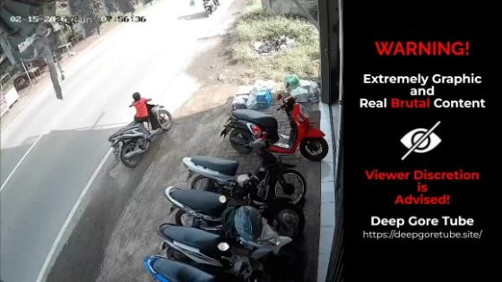 CCTV video shows 7-year-old struck by car while waiting for mother in Pasuruan Indonesia Photo 0001 Video Thumb
