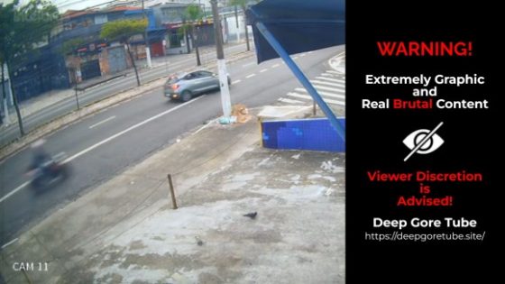 Military police officer dies after motorcycle is hit by car in Sao Paulo Brazil Photo 0001 Video Thumb