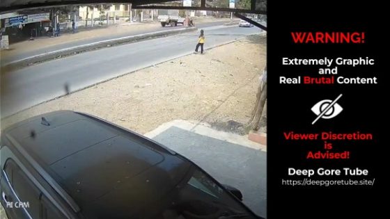 Speeding car hits 8 year old crossing the road in Narmadapuram India Photo 0001 Video Thumb
