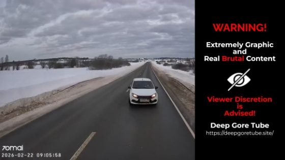 Three killed in head-on crash on the M-8 highway in Yaroslavl Oblast Russia Photo 0001 Video Thumb