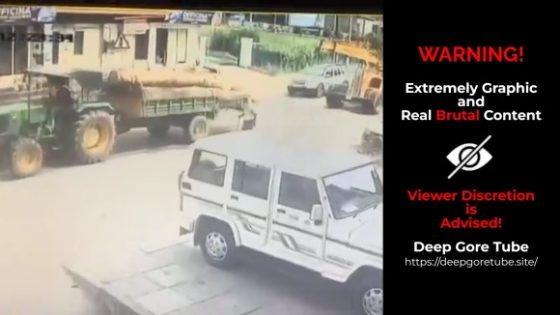 Elderly pedestrian dies after crane runs over him in Kerala India Photo 0001 Video Thumb