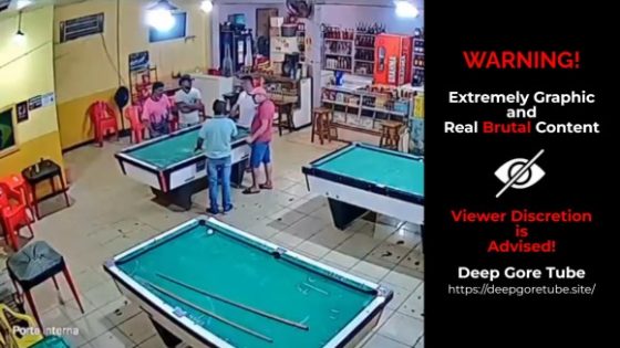 Gunman kills man playing pool shoots woman who tried to stop him in Mato Grosso Brazil Photo 0001 Video Thumb