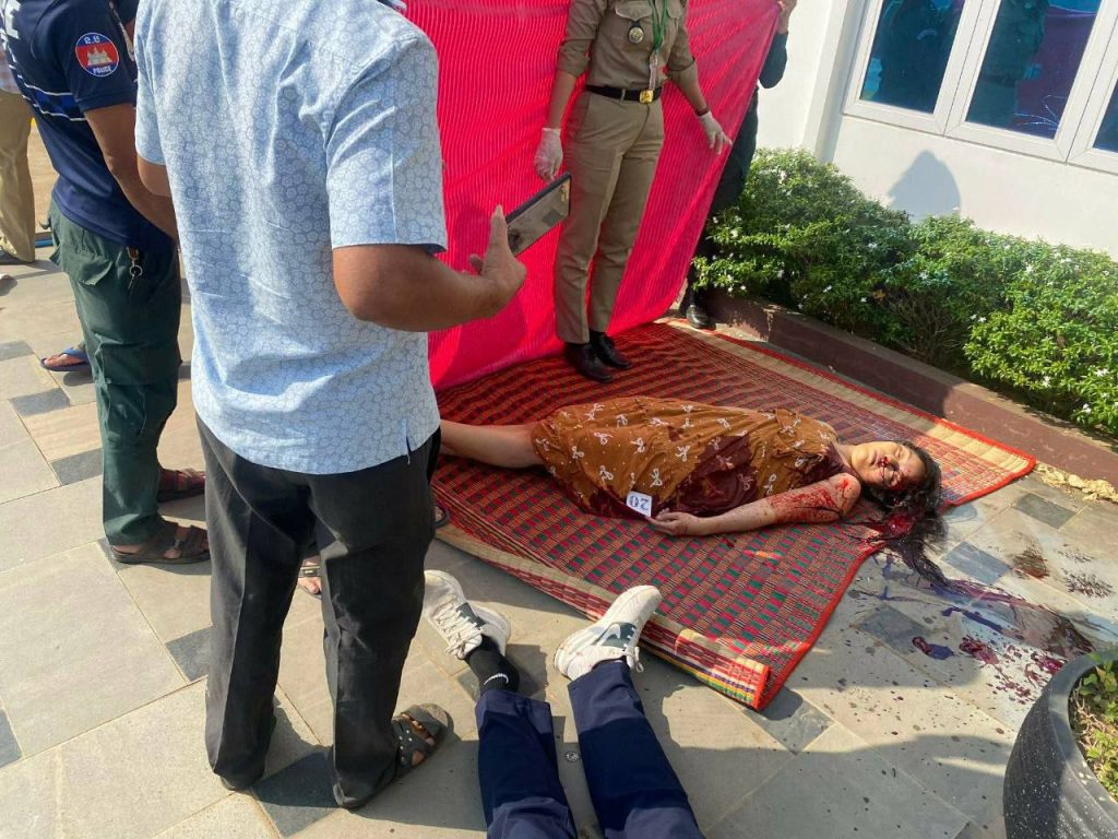 Gunman kills rice warehouse owner and another victim before taking his own life in Tbong Khmum Cambodia Photo 0002