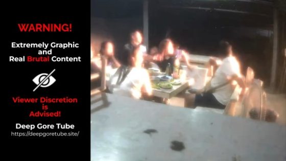 Pickup truck crashes into outdoor dinner gathering CCTV captures chaos in Buriram province Thailand Photo 0001 Video Thumb