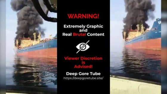 Skylight tanker catches fire after explosive strike in the Strait of Hormuz Photo 0001 Video Thumb