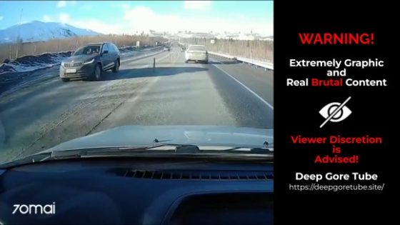 Teen dies after towed car slams into bus near Kirovsk Russia Photo 0001 Video Thumb