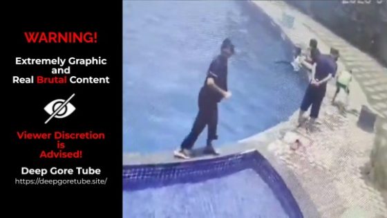 Man collapses falls into resort pool and drowns in Rajkot India Photo 0001 Video Thumb