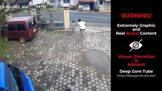 Truck hits 6-year-old after he runs onto road in Wonosobo Indonesia Photo 0001 Video Thumb