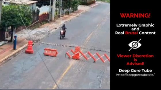 Venezuelan motorcyclist killed by chain barrier in Cuiaba Brazil Photo 0001 Video Thumb