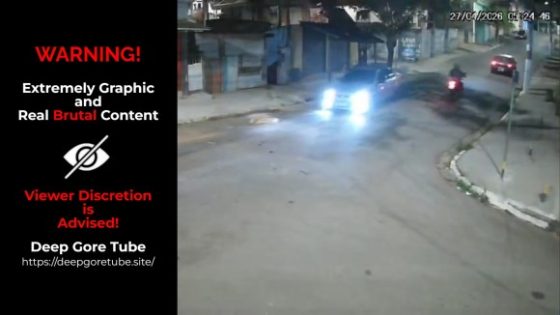 Motorcyclist killed in car crash in Franco da Rocha Brazil Photo 0001 Video Thumb