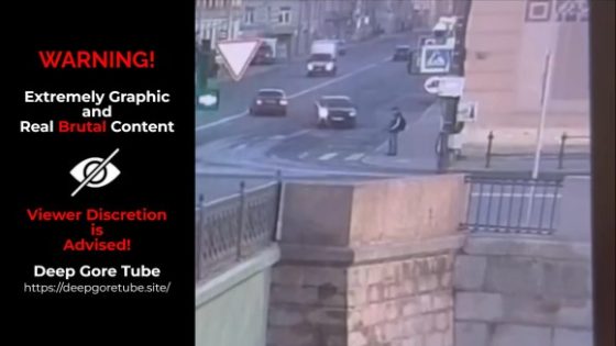 Out-of-control car strikes pedestrian in Russia Photo 0001 Video Thumb