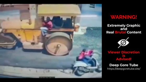 Father killed 9-year-old daughter critically injured after road roller crushes them in Bathinda India Photo 0001 Video Thumb