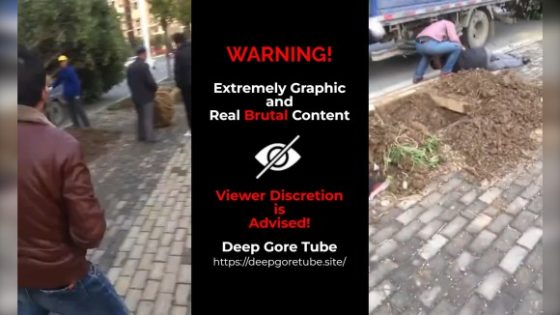 Industrial pendulum strikes man near construction site in China